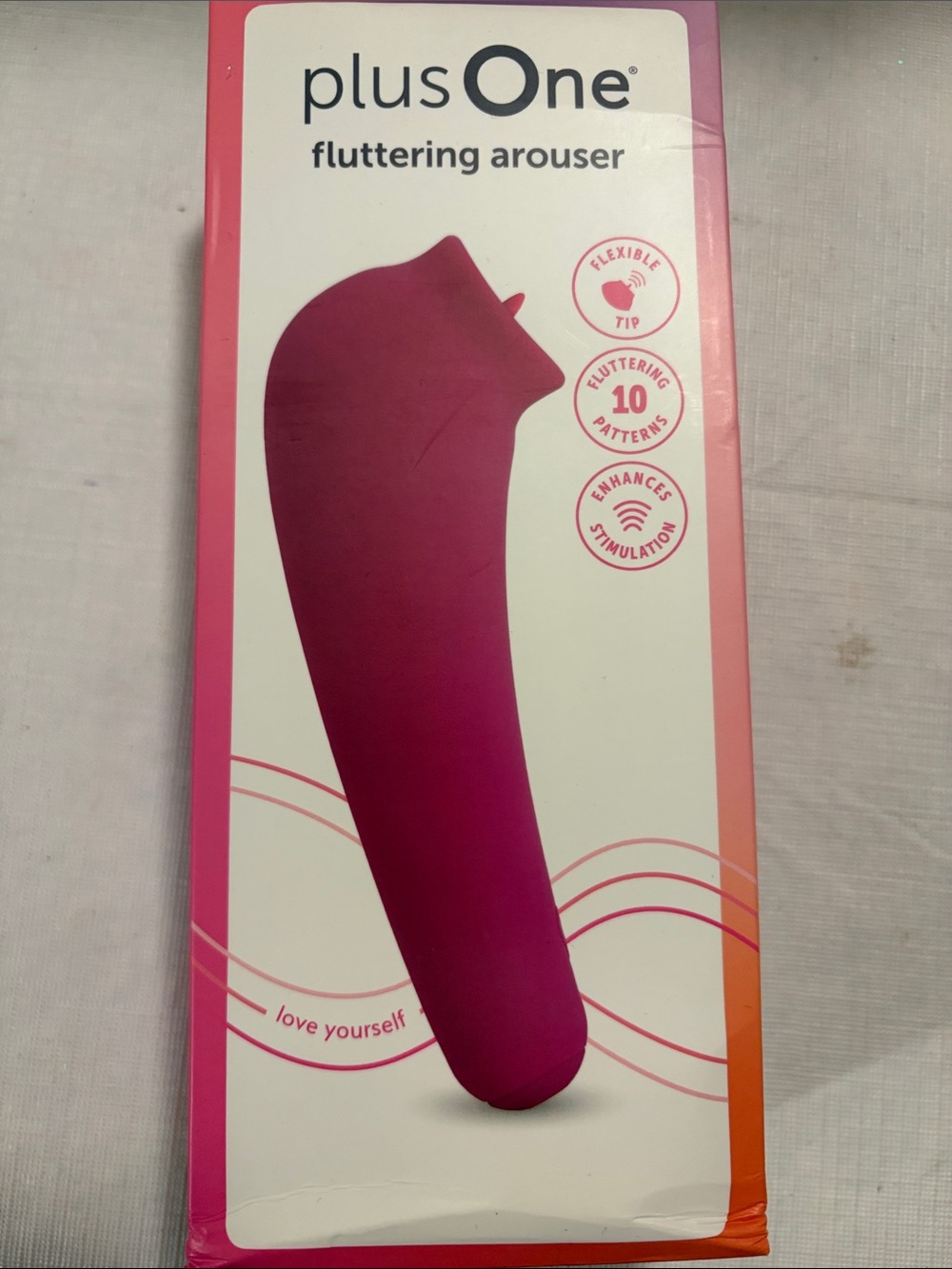 Beacon plusOne Fluttering Arouser in Deep Pink
